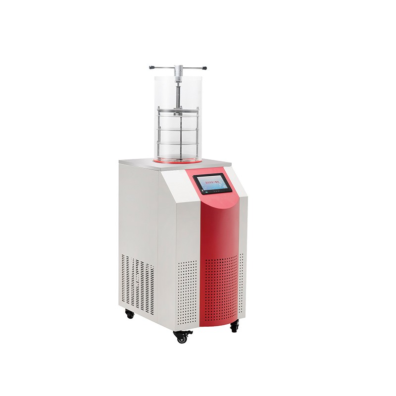 歐萊博OLB-FD12T立式壓蓋型冷凍干燥機(jī)_真空冷凍干燥機(jī)廠(chǎng)家